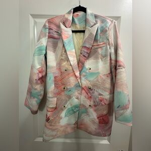 Multi color blazer